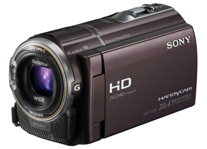 楽天市場】【中古】ソニー SONY HDビデオカメラ Handycam HDR-CX590V