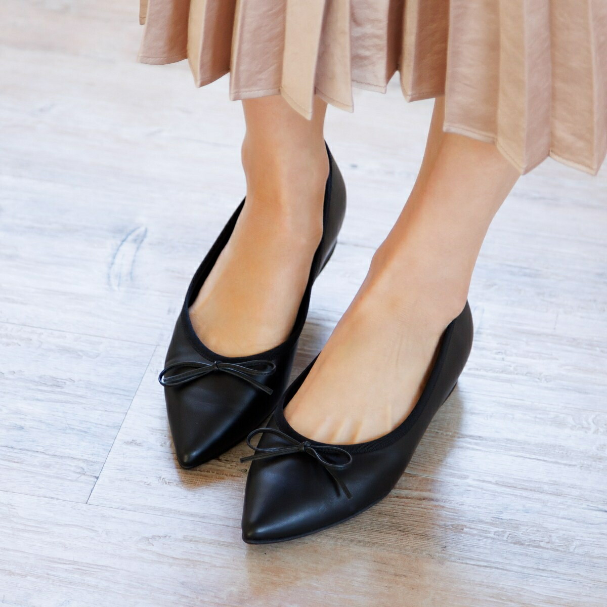 楽天市場】【SALE/40%オフ】パンプス レディース ぺたんこ 卑弥呼