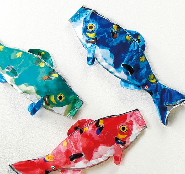 楽天市場】こいのぼり 鯉のぼり 片岡鶴太郎 虹鯉 太郎鯉 豆鯉 単品