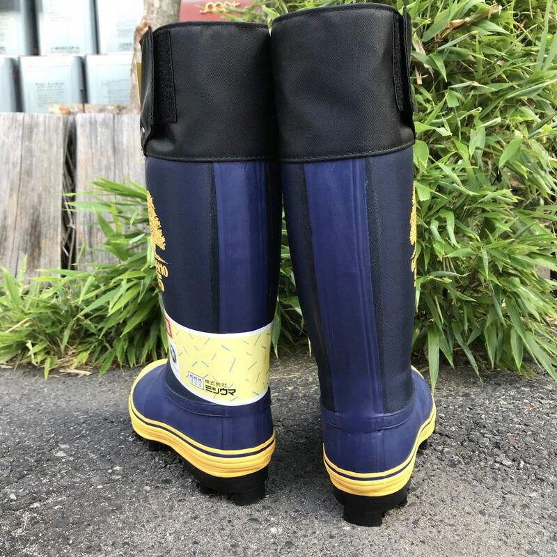 楽天市場】ミツウマ 岩礁 スパイク長靴 山仕事 草刈り 農業長ぐつ 林業