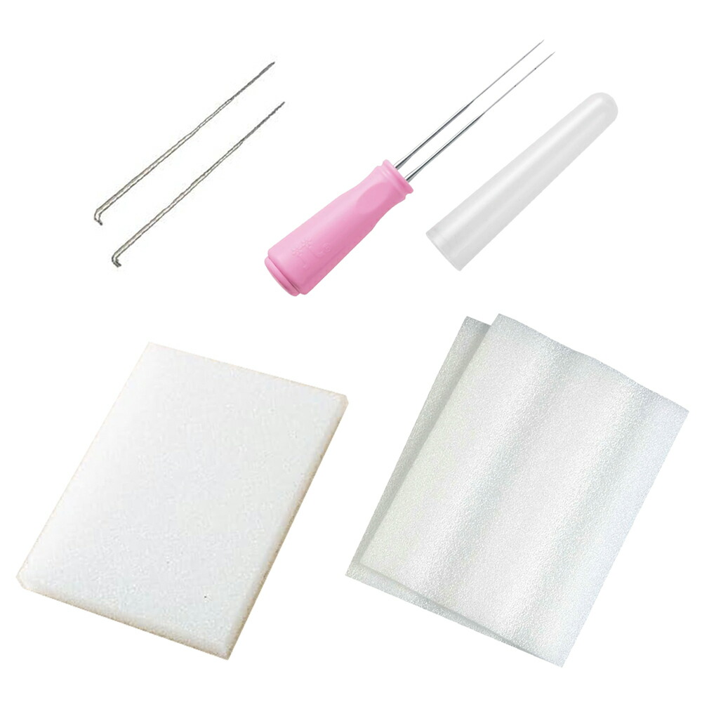 楽天市場】フェルト手芸用スターターセット（新 基本セット）ニードル