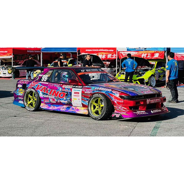 楽天市場】NISSAN S13シルビア 中村直樹 2024開幕戦仕様 [AD-HB19V8