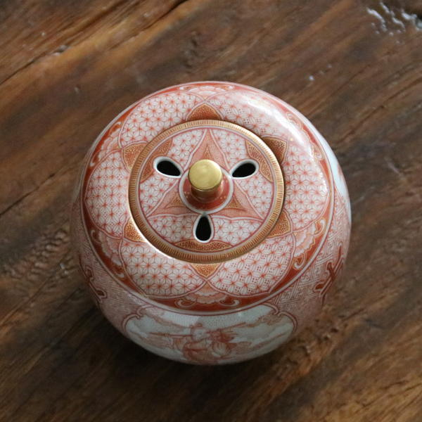 楽天市場】大酒清山 九谷焼香炉 吉祥文 [床の間飾り] : 九谷陶芸 北山