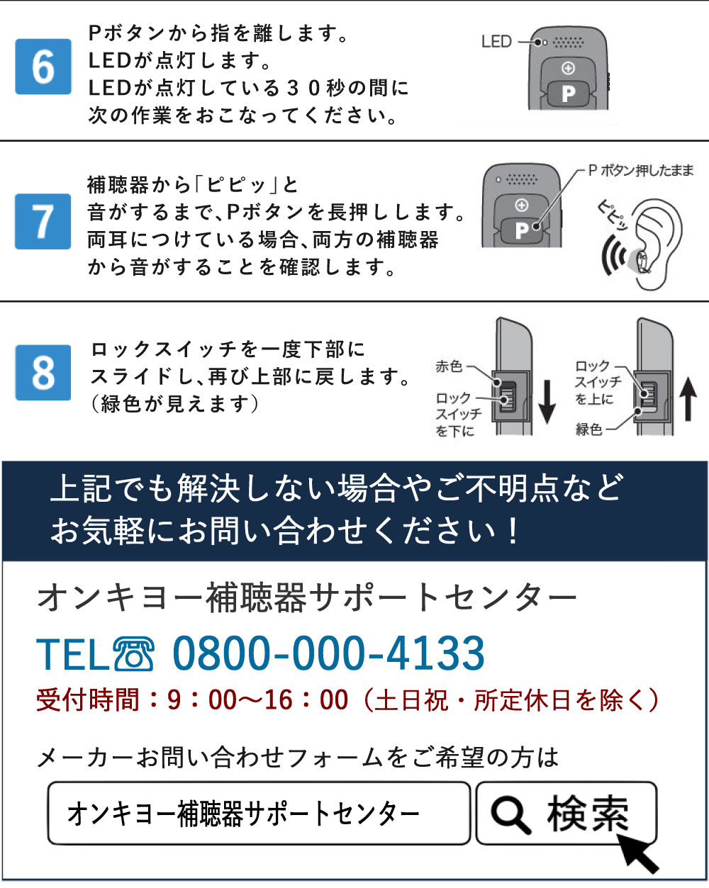 楽天市場】＼☆左用 電池90個／ 補聴器 オンキョー リモコン付き OHS
