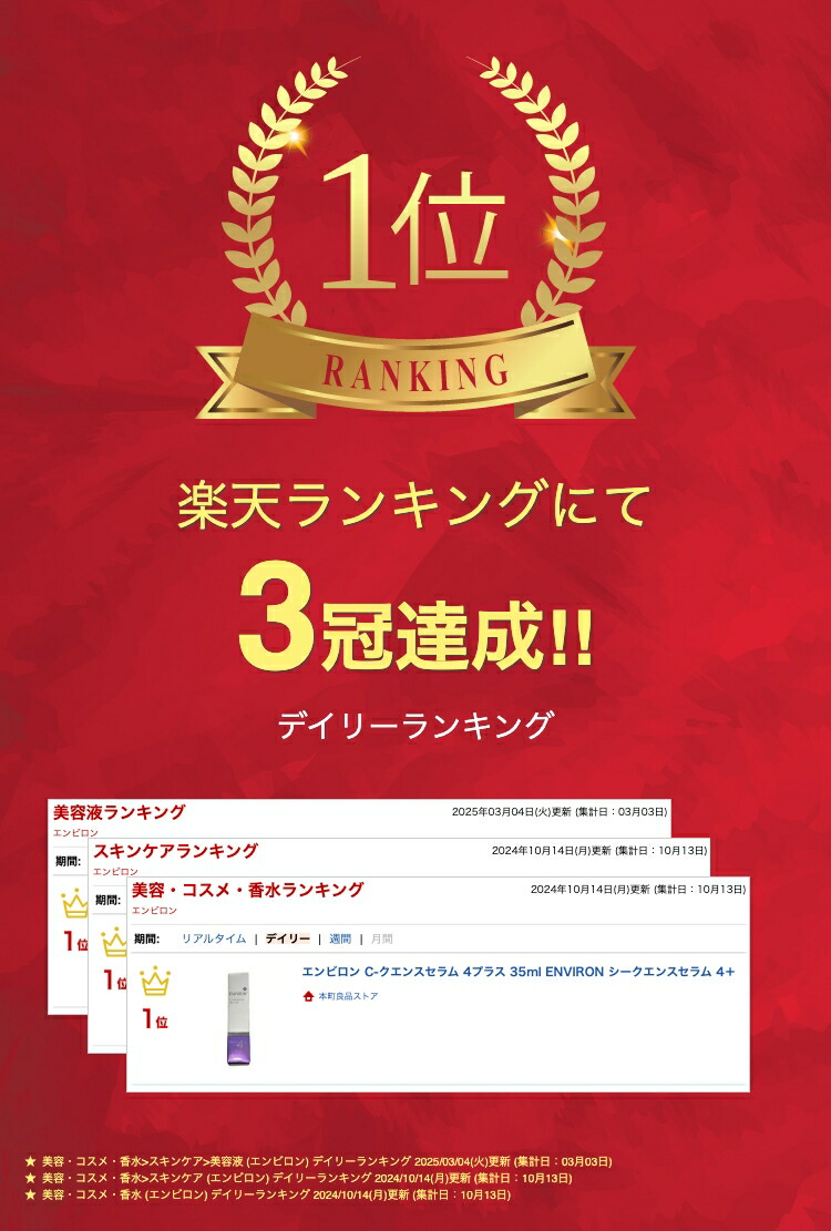 楽天市場】エンビロン C-クエンスセラム 4プラス 35ml ENVIRON