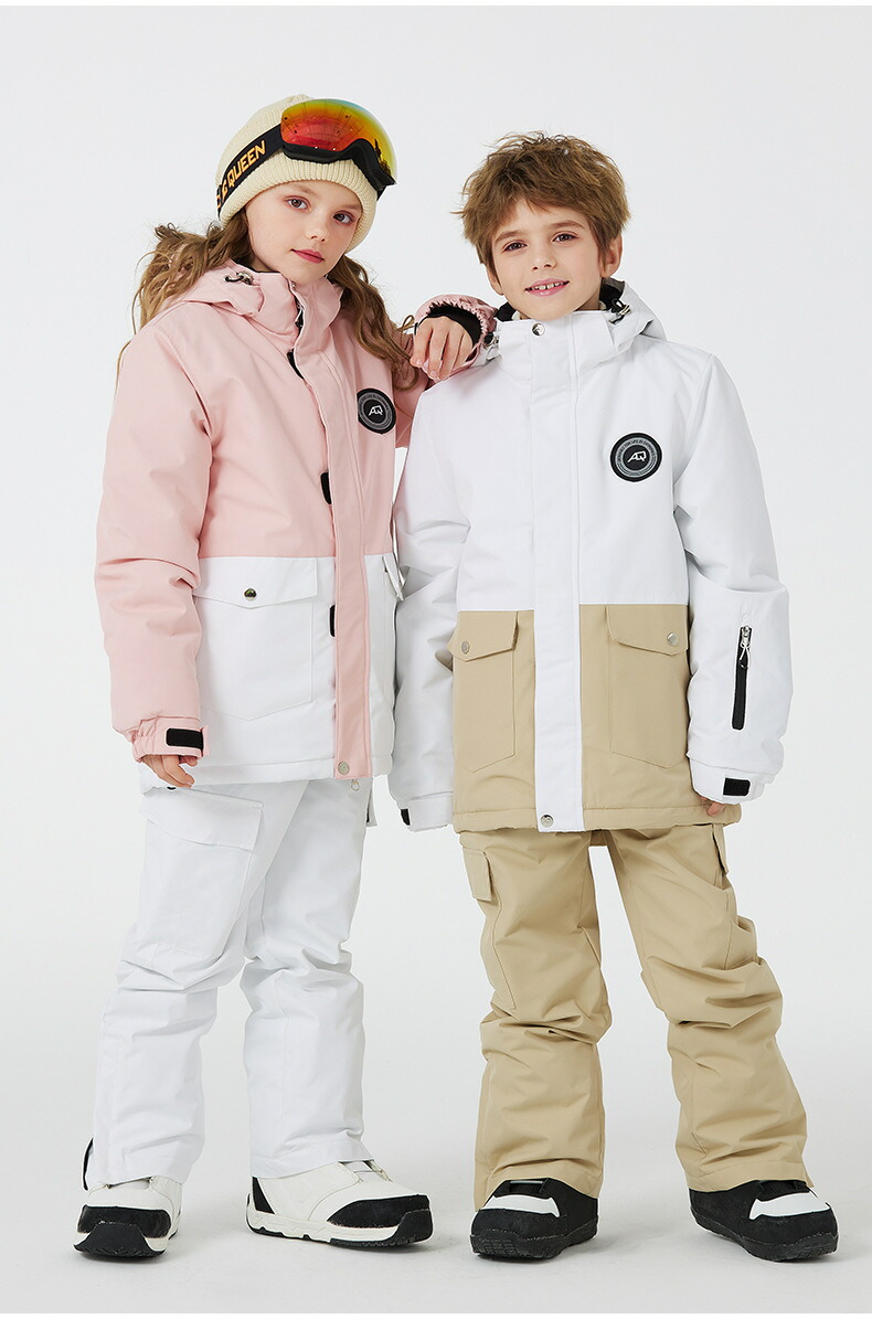 楽天市場】キッズ スキーウェア つなぎ スノーボードウェア 上下セット