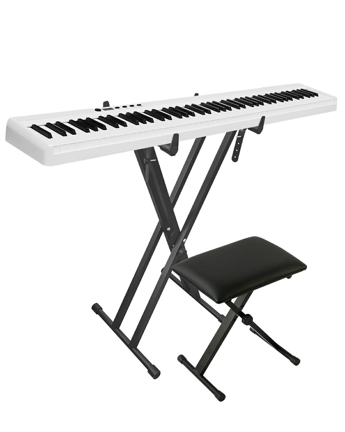 楽天市場】【改良バージョン】 Longeye 電子ピアノスタンド 椅子