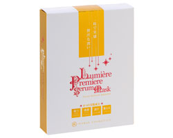 楽天市場】豊凜化粧品リュミエールプレミアセラムマスク 5枚入(1