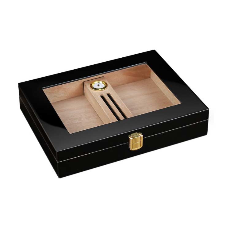 楽天市場】シガーヒュミドール 葉巻 杉 木製 ヒュミドール シガー 葉巻