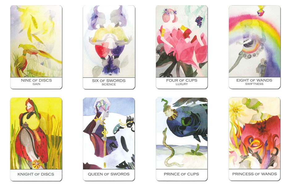 楽天市場】タロットカード 78枚 トートスタイル 占い【水彩画による