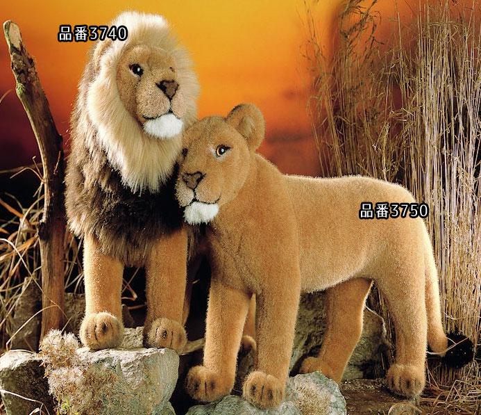 楽天市場】ケーセン ぬいぐるみ Kosen めすライオン 48cm Lioness