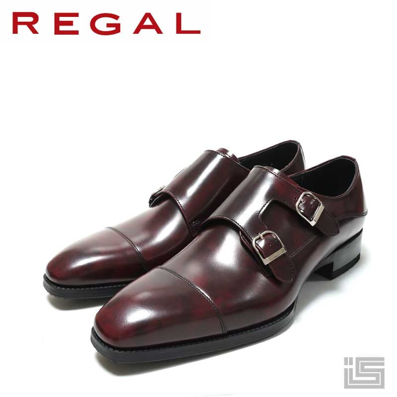 楽天市場】□ REGAL リーガル 27EL-BD Wine ダブルモンクモンク