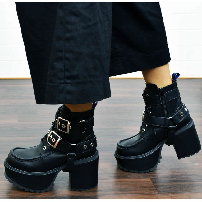 楽天市場】ヨースケ YOSUKE 【靴下の購入特典つき】 厚底ブーツ