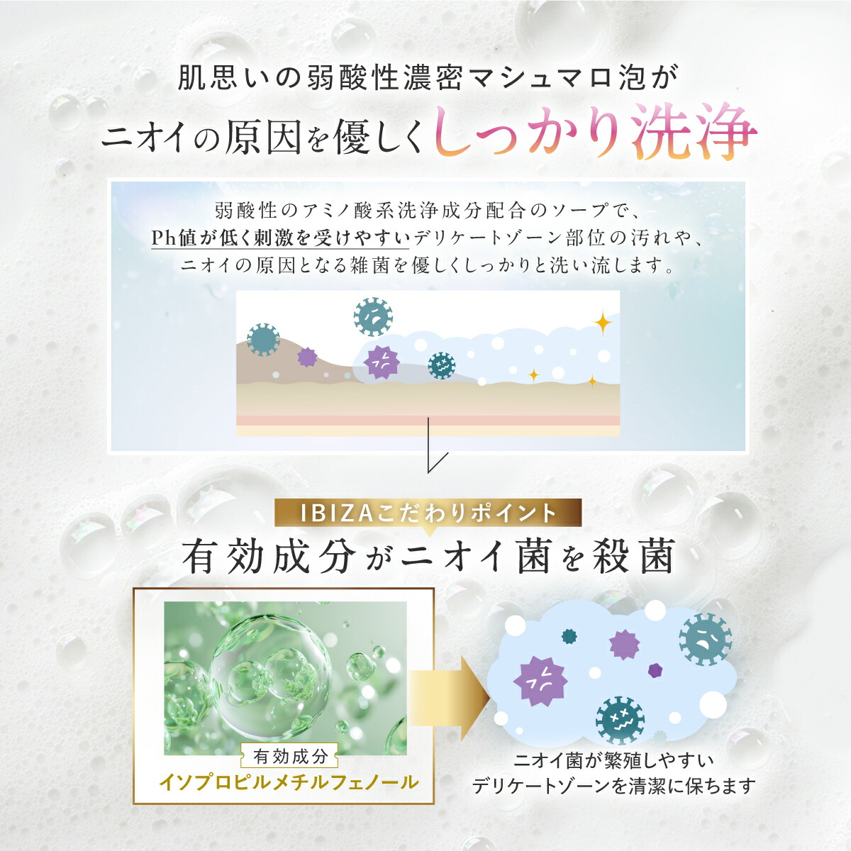 楽天市場】【楽天1位獲得】薬用デリケートゾーン用ソープ 医薬部外品