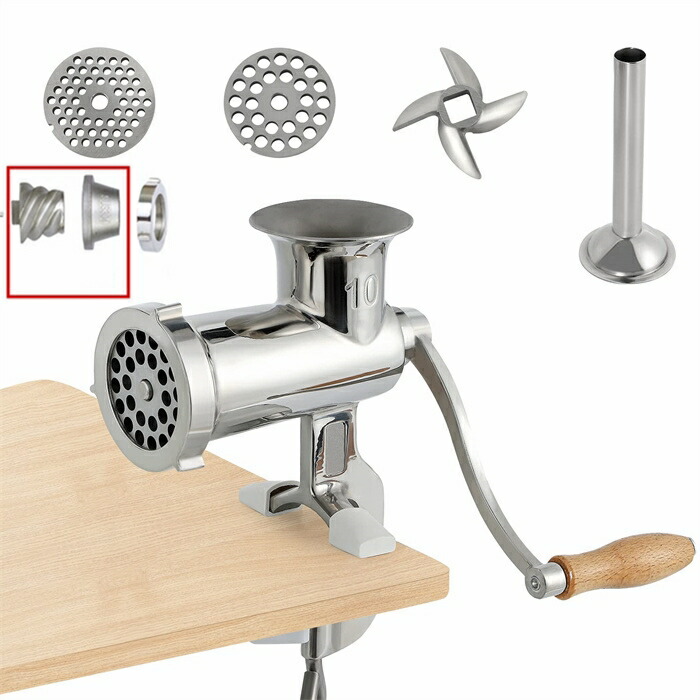 楽天市場】（翌日出荷）手動ミンサー ミンチ機 ひき肉機 3in1 肉ひき