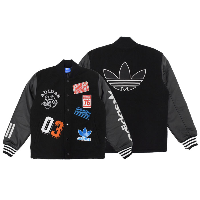 楽天市場】アディダス adidas ジャケット メンズ ロゴ バーシティー
