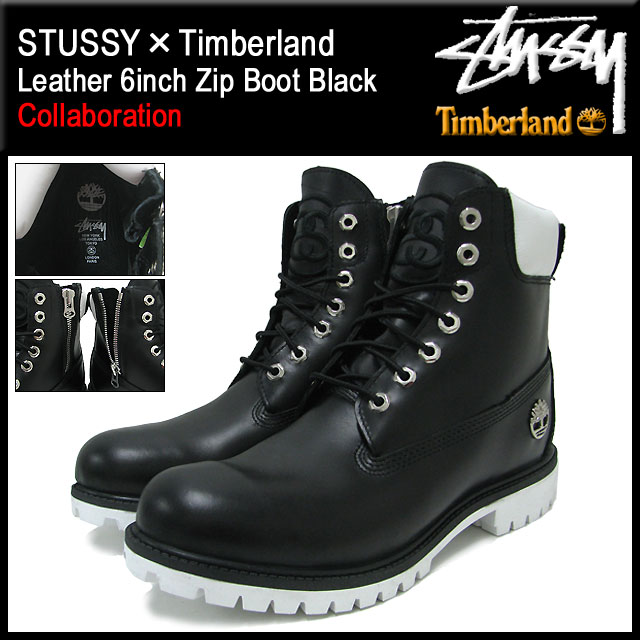 楽天市場】ステューシー STUSSY×Timberland レザー 6インチ ジップ