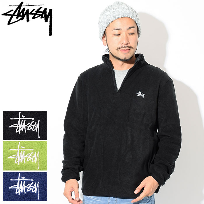 楽天市場】ステューシー STUSSY ジャケット メンズ Polar Fleece Half