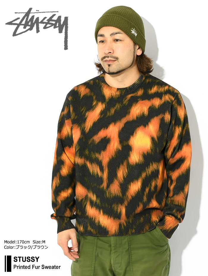 楽天市場】ステューシー STUSSY セーター メンズ Printed Fur ( stussy