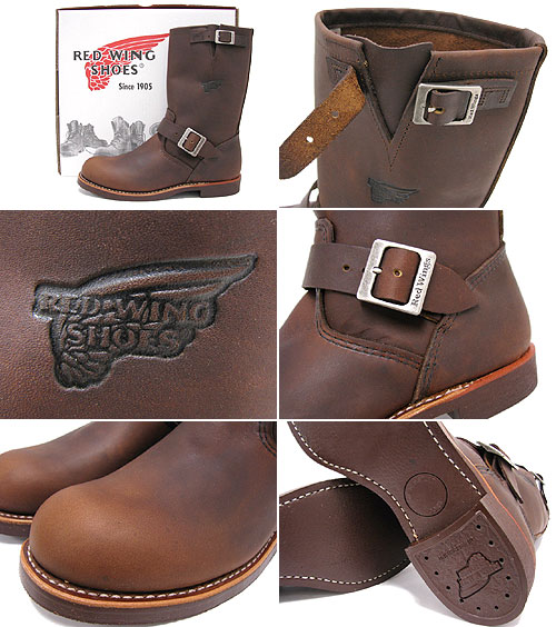 楽天市場】レッドウィング RED WING 2991 エンジニア ブーツ 茶 レザー