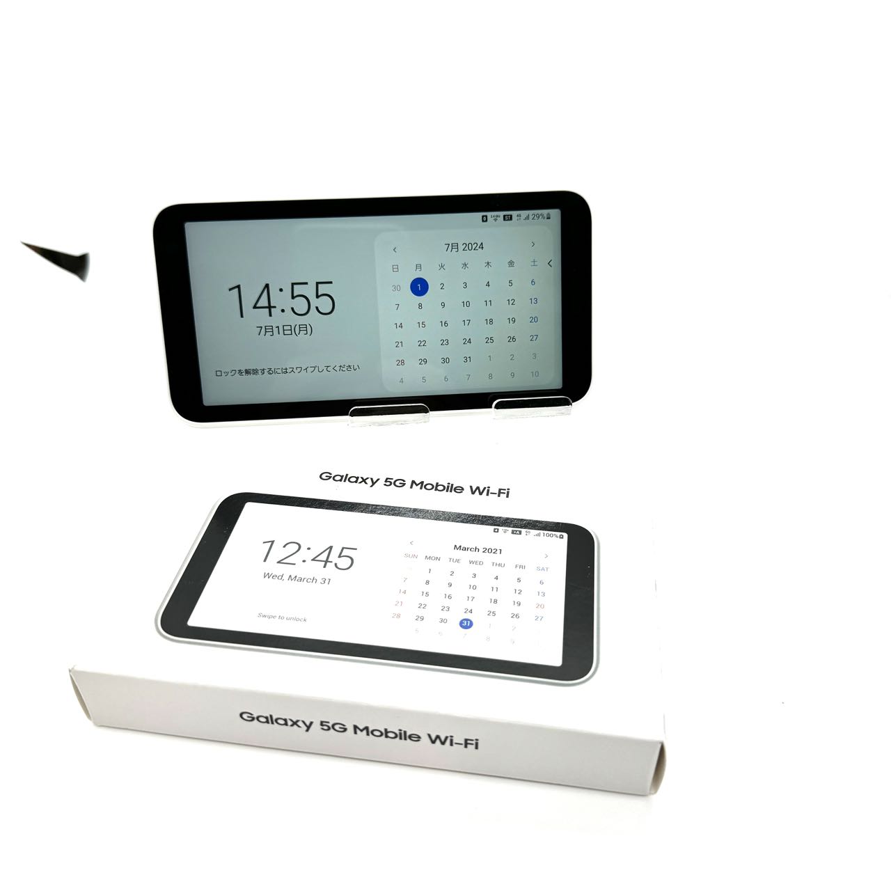 楽天市場】[中古品] Galaxy 5G Mobile WiFi SCR01 White 32GB SIM