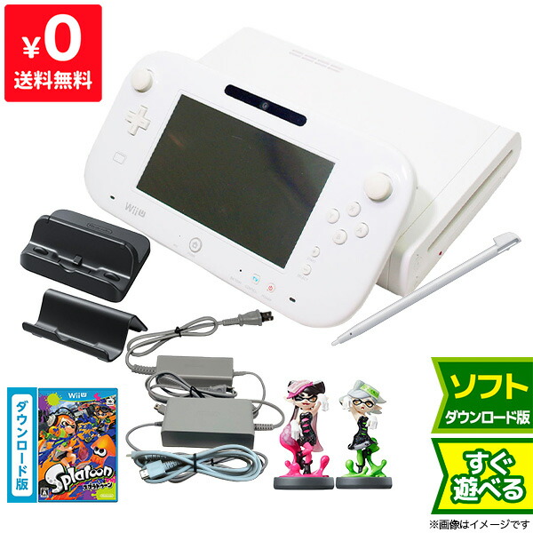 楽天市場】WiiU ニンテンドーWii U スプラトゥーン セット (amiibo