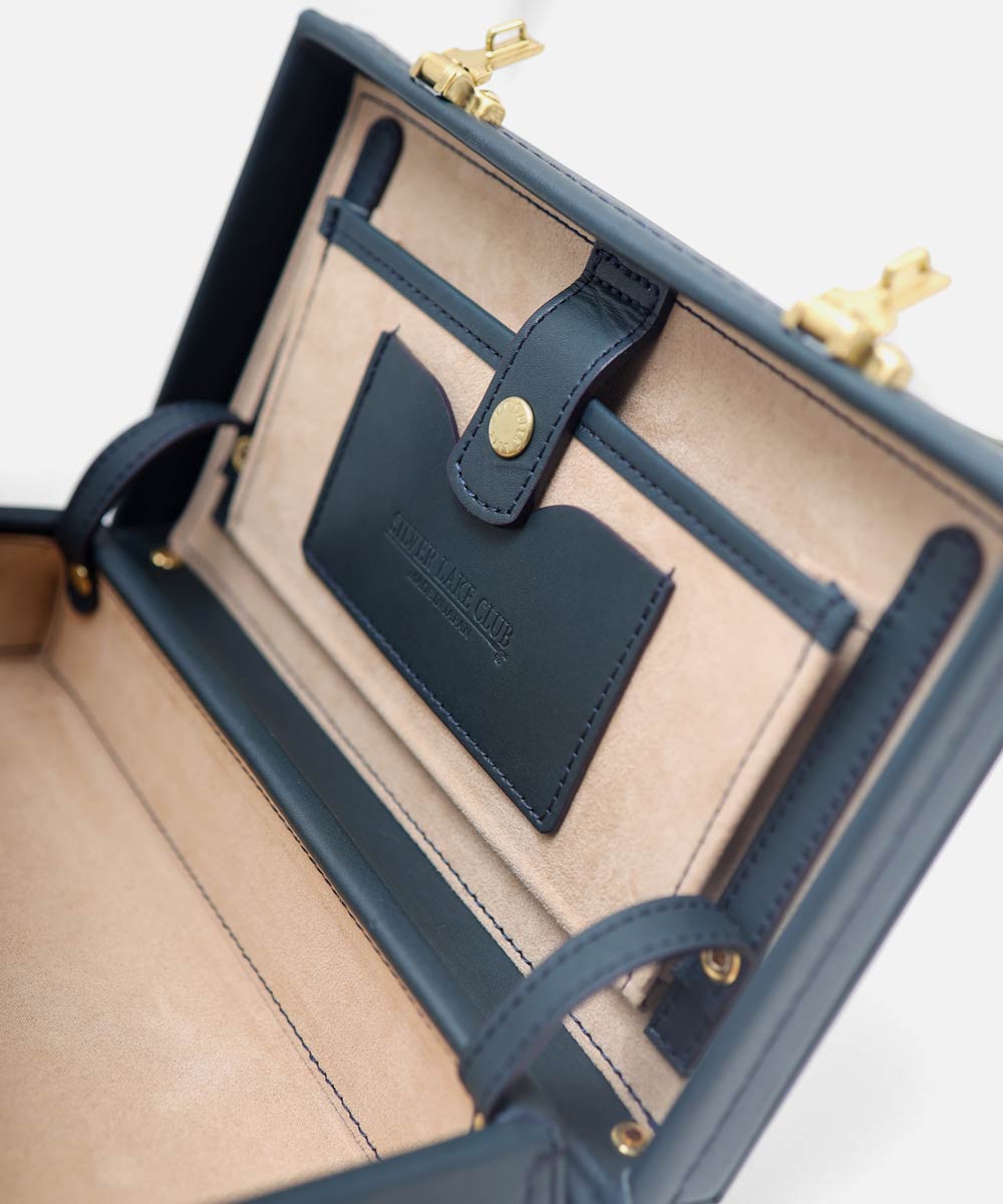 楽天市場】SILVER LAKE CLUB レザーミニトランク 23cm (オイルレザー