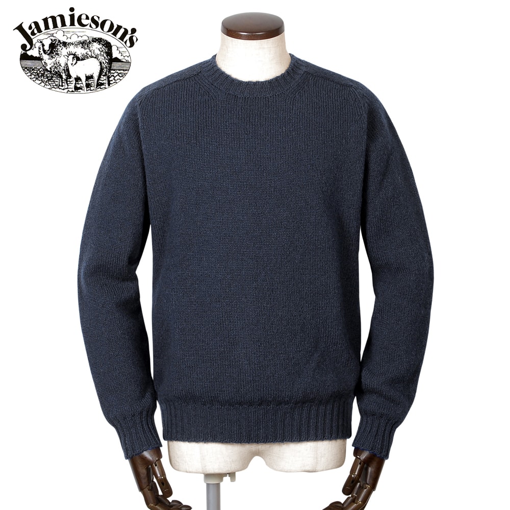 楽天市場】ジャミーソンズ Jamieson's ／ シェトランドウールクルー