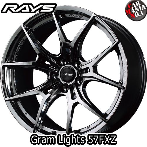 楽天市場】【4本セット】RAYS(レイズ) グラムライツ 57FXZ 18×7.5J +50