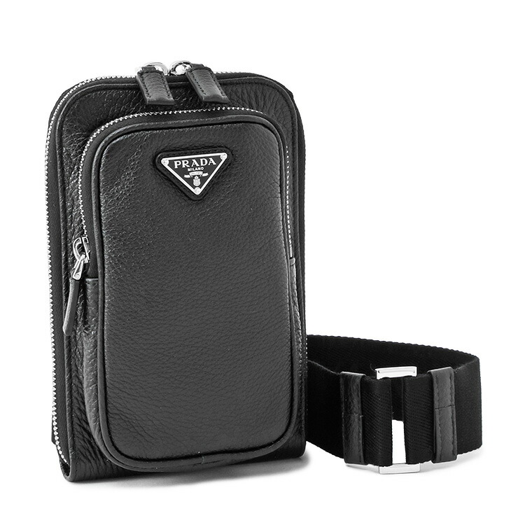 楽天市場】プラダ PRADA レザー スマートフォンケース 2ZH195-2BBE