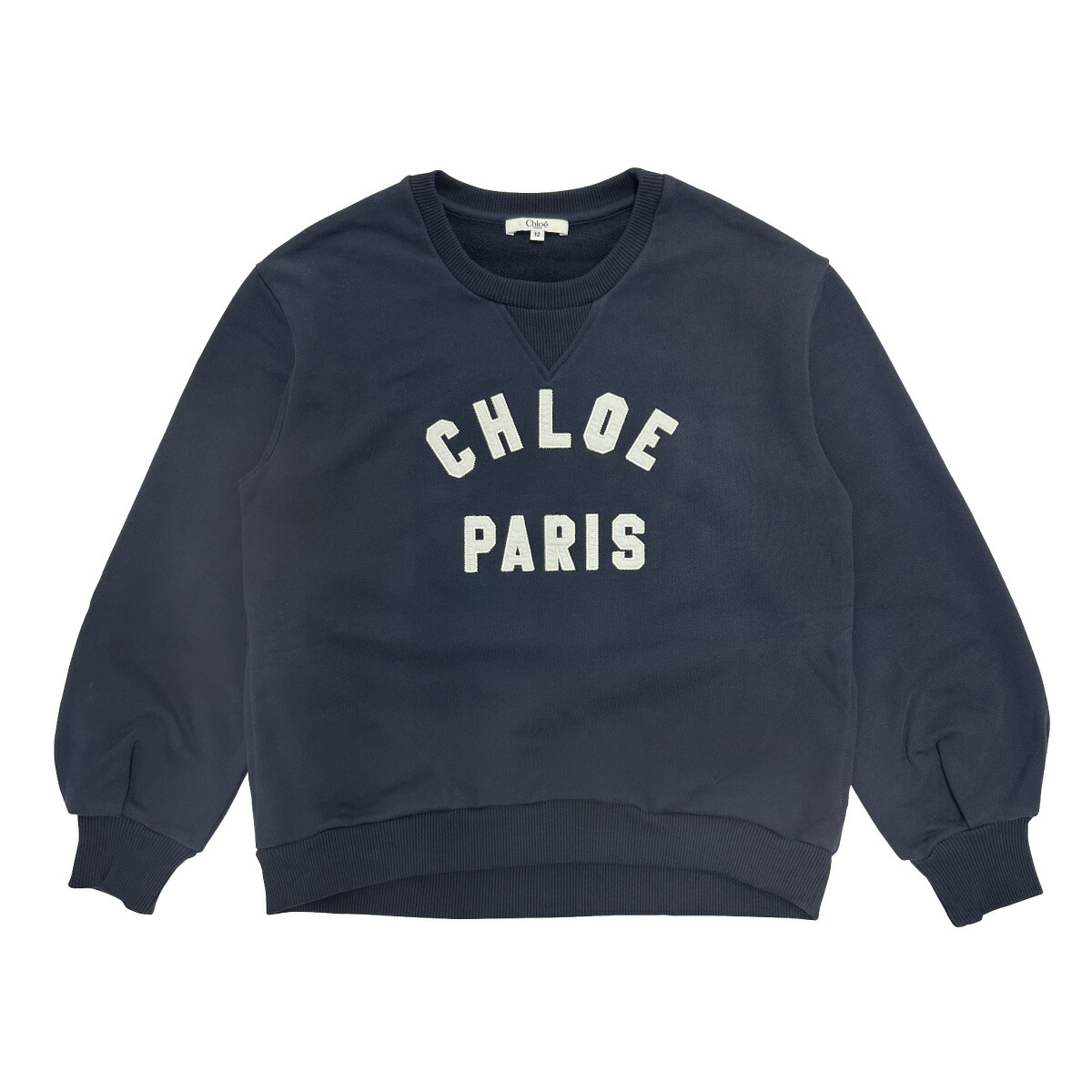 楽天市場】クロエ CHLOE 長袖スウェット ガールズ C20481 859 NAVY