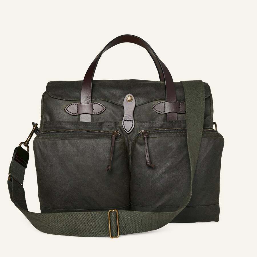 楽天市場】FILSON(フィルソン) 24-HOUR TIN CLOTH BRIEFCASE DARK TAN
