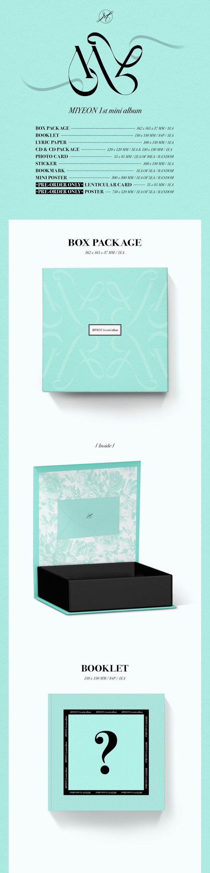 楽天市場】MIYEON(ミヨン) - 1ST MINI ALBUM 「MY」 マイ ミニアルバム