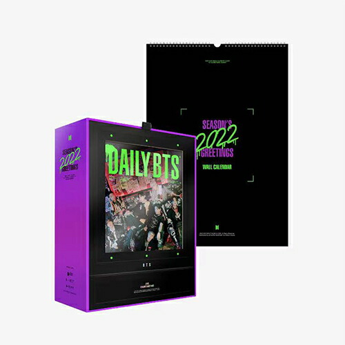 楽天市場】BTS 2022 SEASON'S GREETINGS & Wall Calendar シーグリ