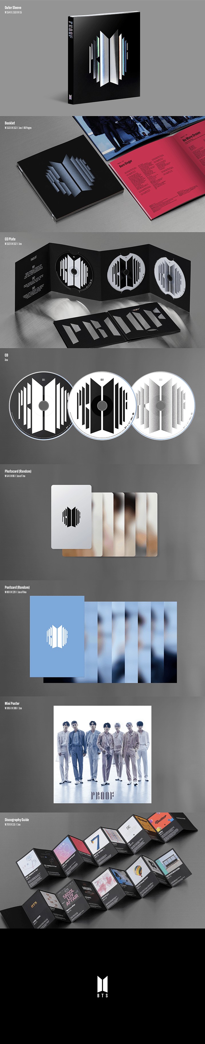 楽天市場】☆ 2種セット☆ BTS - Proof (Standard+Compact) プルーフ