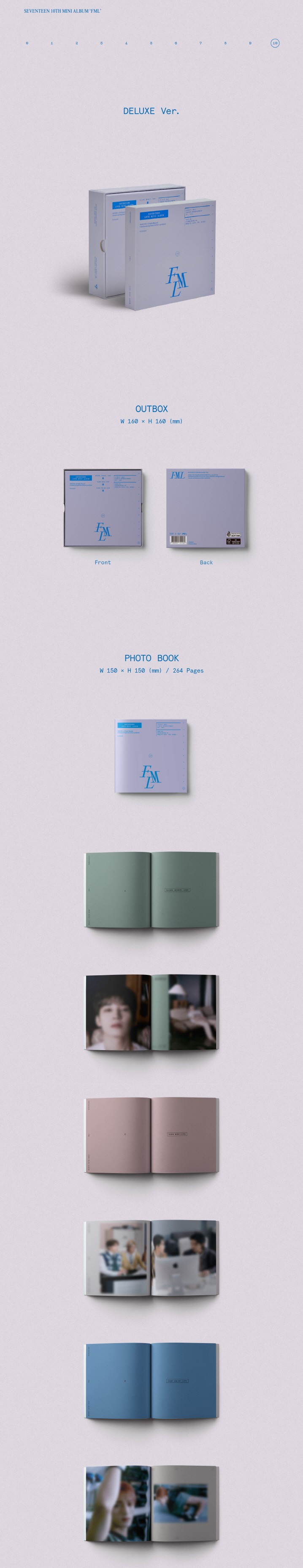 楽天市場】SEVENTEEN - 10th Mini Album 「FML」 (Deluxe ver