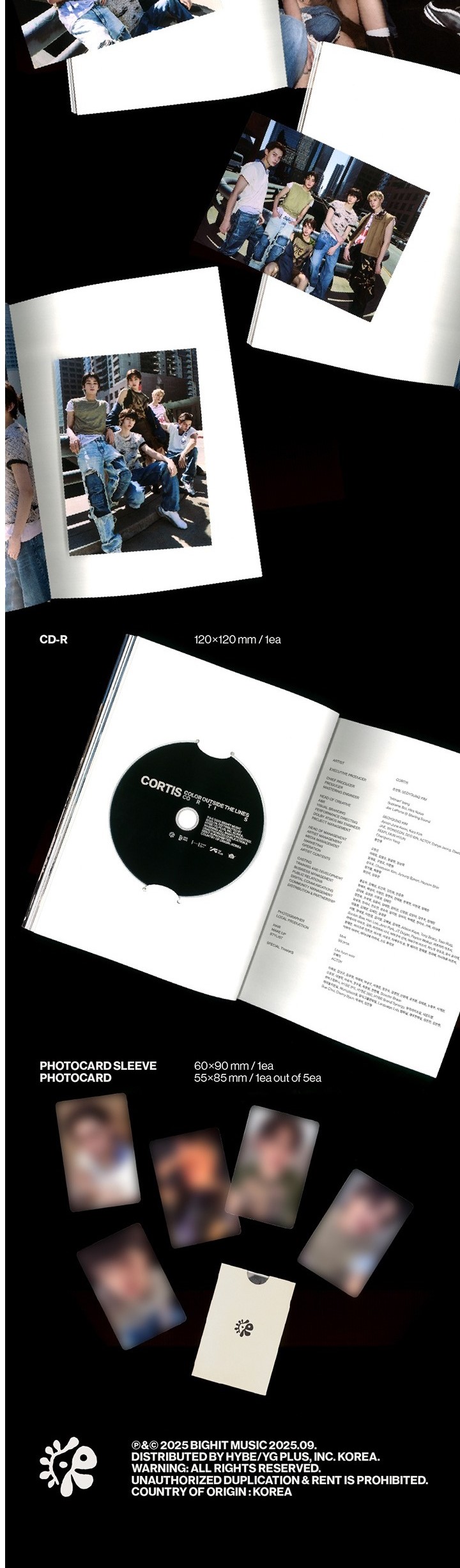 楽天市場】CORTIS - The 1st EP 「COLOR OUTSIDE THE LINES