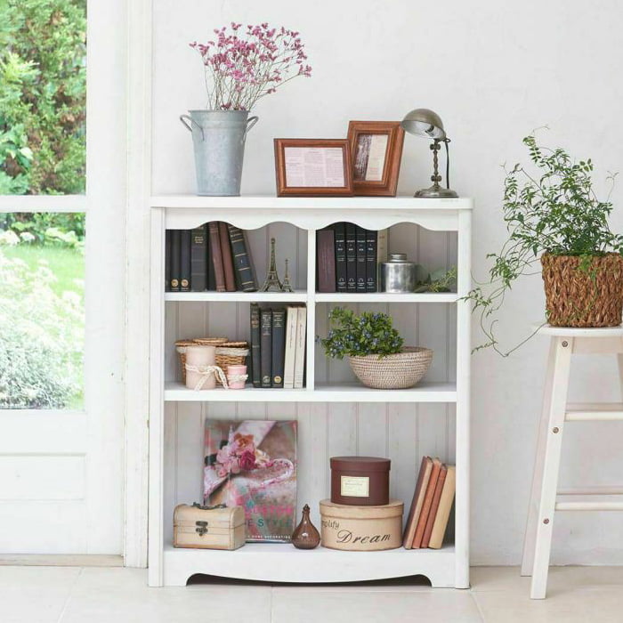 楽天市場】【1日はポイント10倍☆】 オープンラック 白 木製 幅75 モン