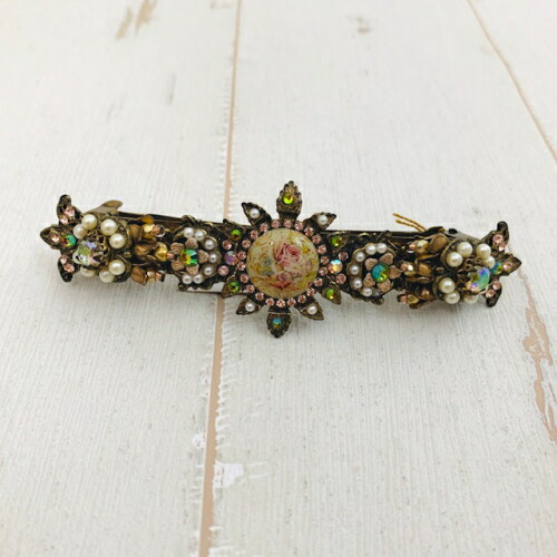 楽天市場】ミハエルネグリンバレッタMichal Negrin 髪留め 薔薇 ローズ