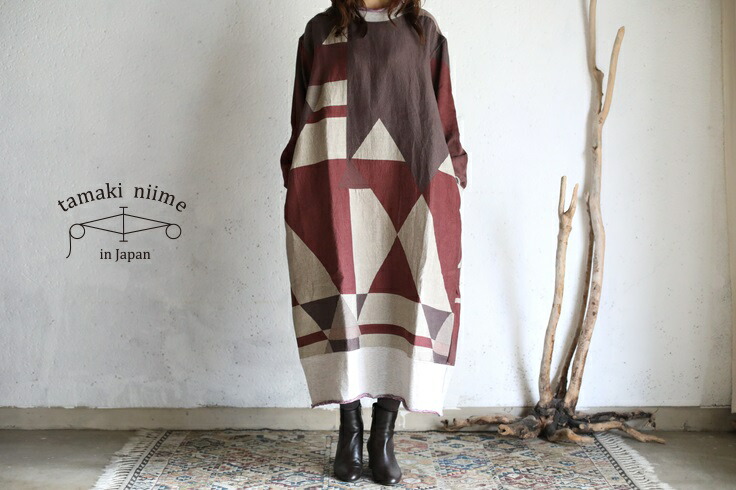 楽天市場】tamaki niime(タマキ ニイメ) 玉木新雌 プルオーバーヲリ