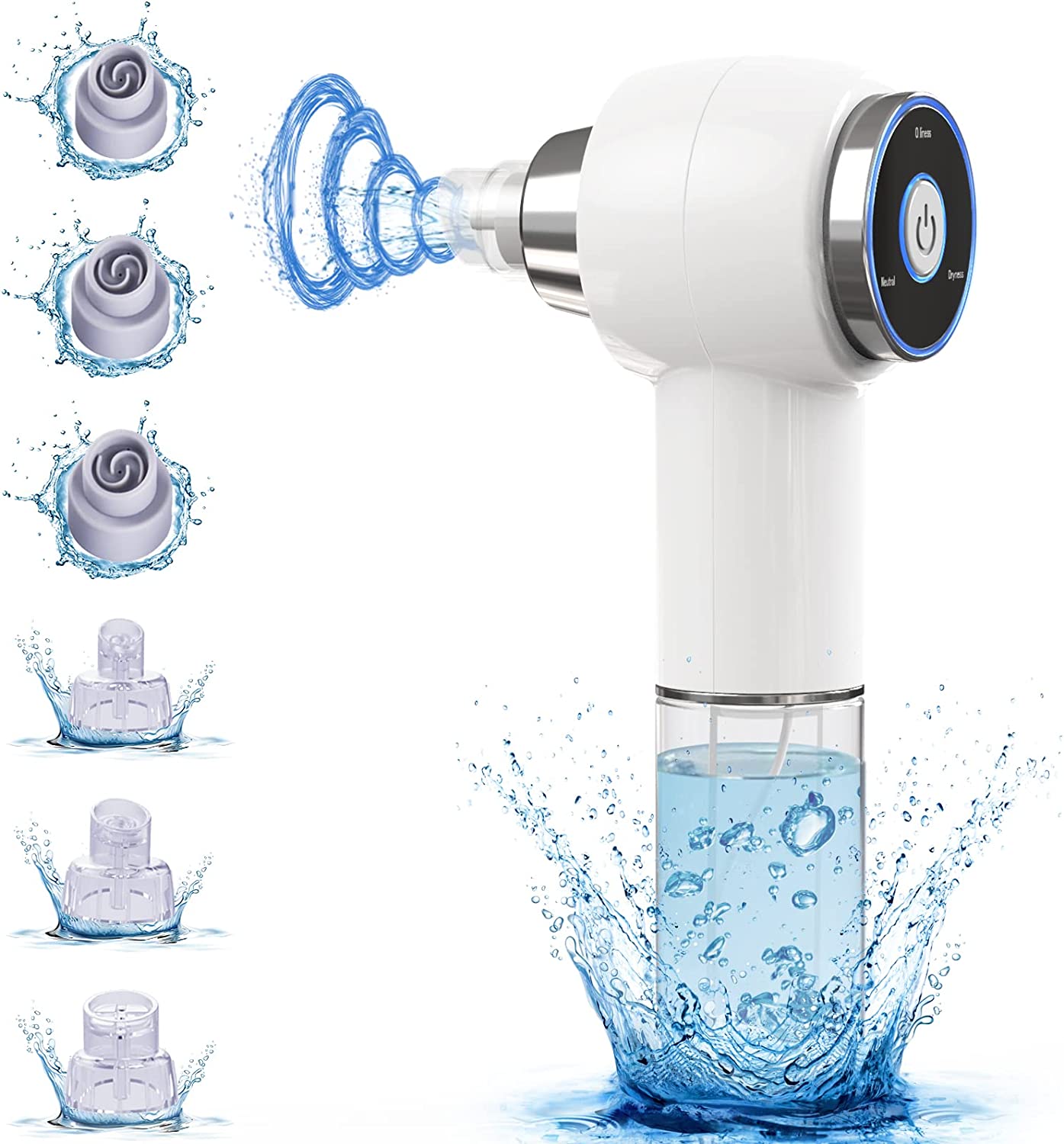 楽天市場】毛穴吸引器 水流式 美顔器 美容液対応 真空吸引技術 毛穴