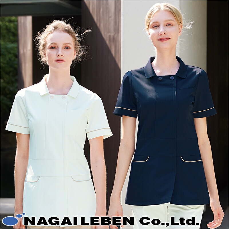 楽天市場】白衣 ナースウェア チュニック LH-6212 [女性用] BeadsBerry