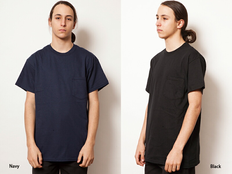 楽天市場】ギルダン GILDAN ポケット Tシャツ メンズ カラー S〜XL