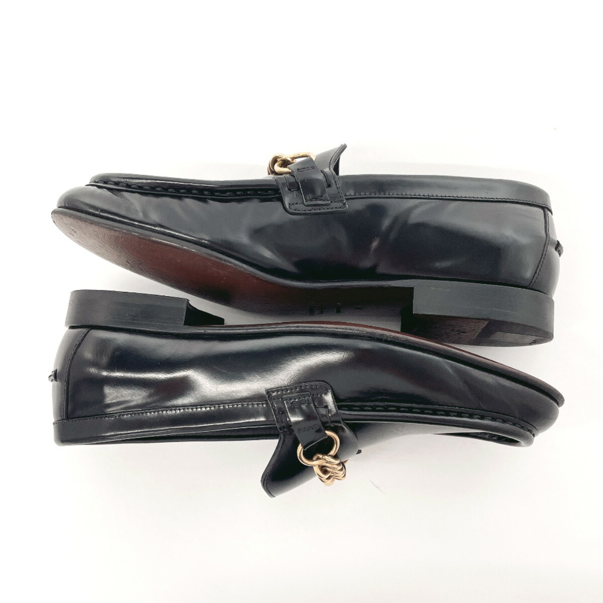 楽天市場】BURBERRY バーバリー ローファー レザー ブラック【中古