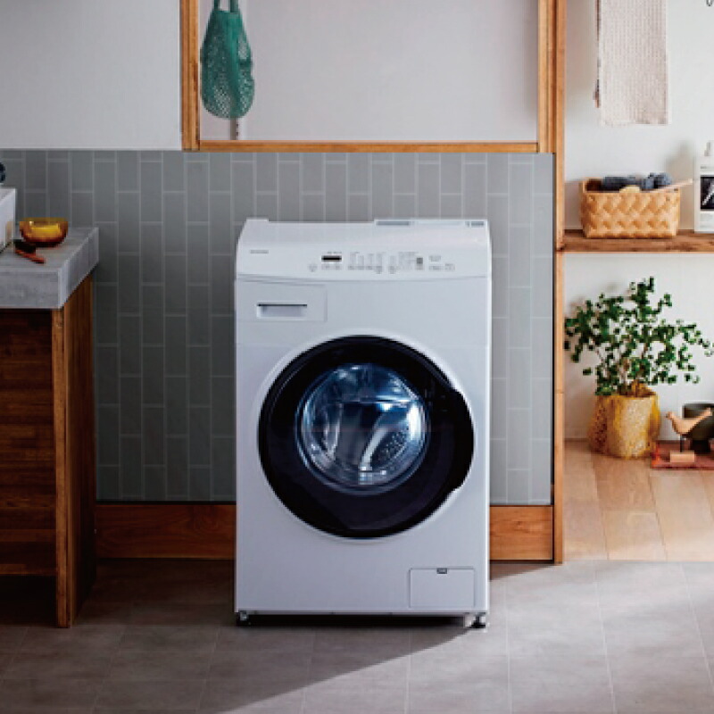 楽天市場】[CDK842-W] アイリスオーヤマ 洗濯機 ドラム式洗濯乾燥機 左