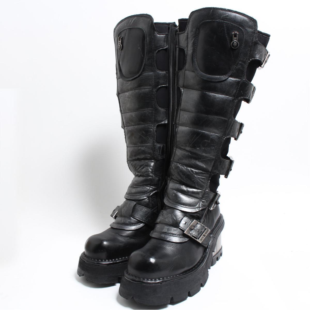 楽天市場】ニューロック NEW ROCK ハイヒールブーツ 39 レディース24.5