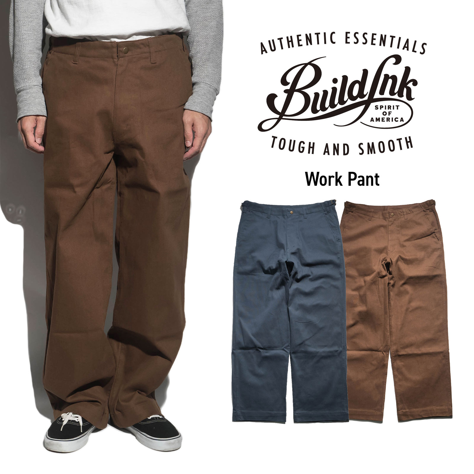 楽天市場】ビルドインク BUILDINK ワークパンツ ｜ メンズ M L XL