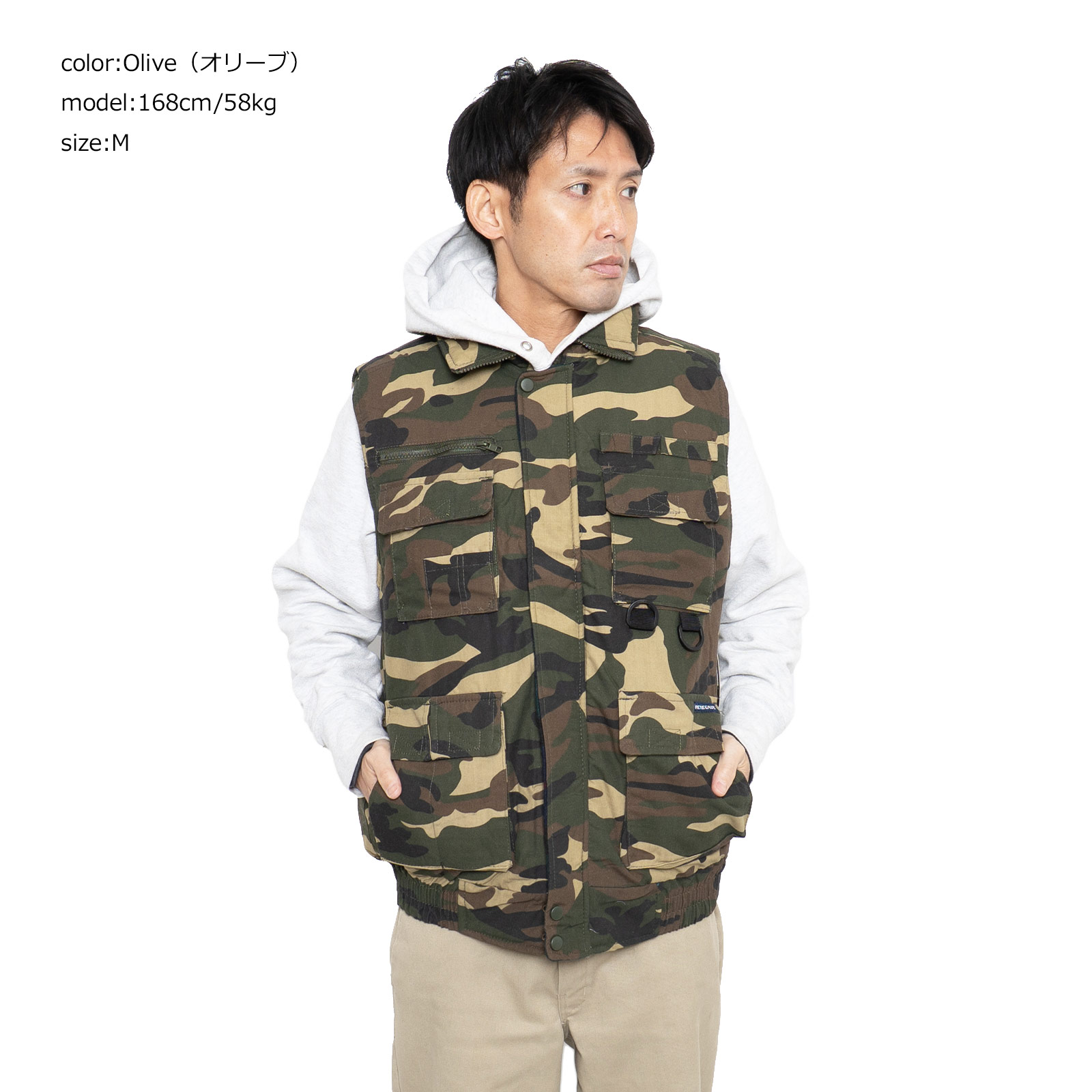 楽天市場】Renegade Sportswear マルチポケット ユーティリティベスト