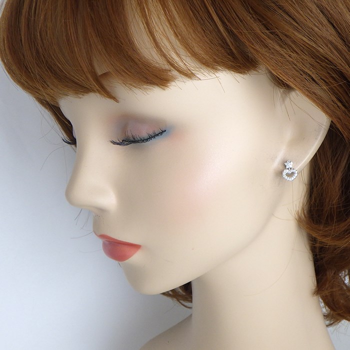 値下げ中／ PonteVecchio ポンテヴェキオ イニシャル ピアス M 値下げ