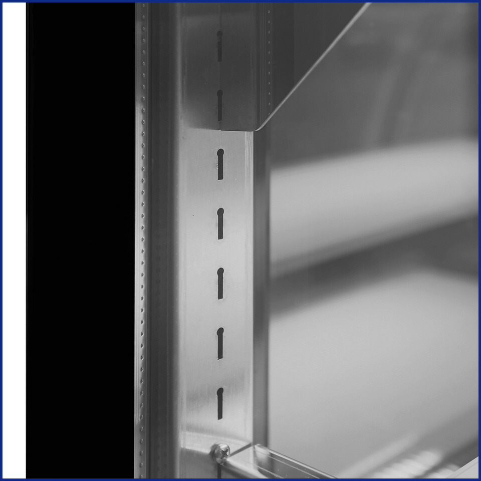 楽天市場】RIT 対面冷蔵 ショーケース（ラウンド型） RITS-126T 冷蔵